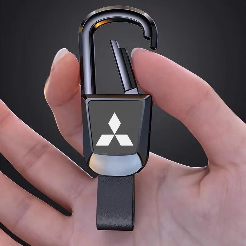 Mitsubishi Keychain Metal