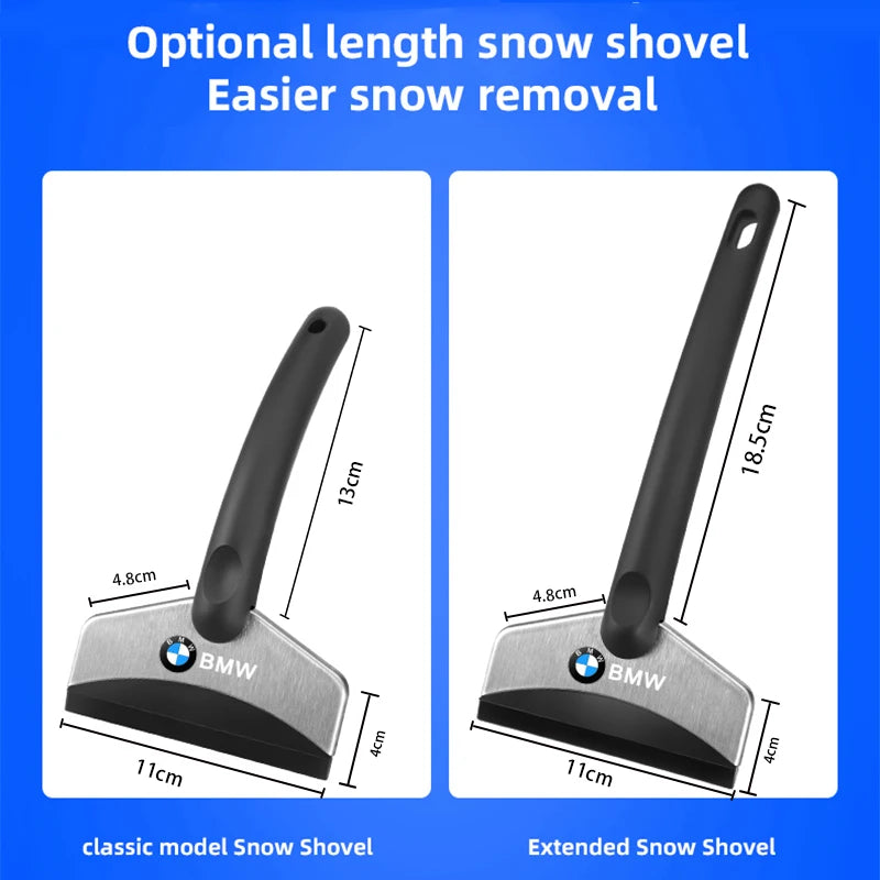 Pala de nieve de acero inoxidable automotriz 