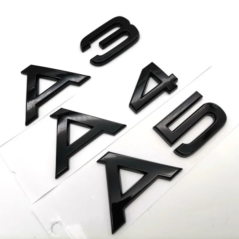 3D Sticker Decals For Audi