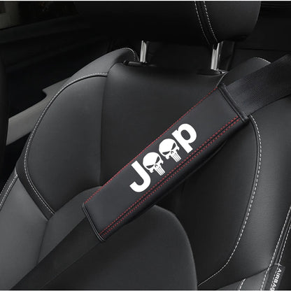 Pousque d'épaule de ceinture de sécurité en jeep