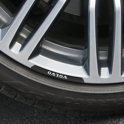 Volvo Aluminum Car Styling Wheel Stickers