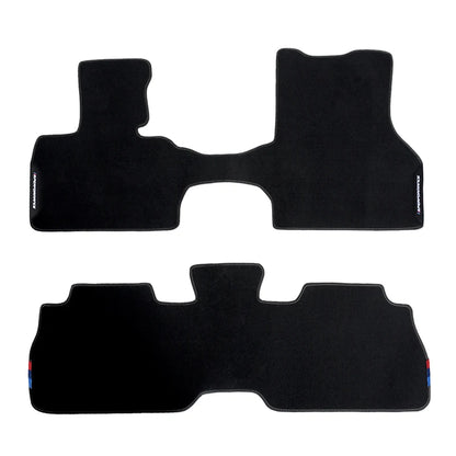 BMW M Performance Style Velvet Car Floor Matten