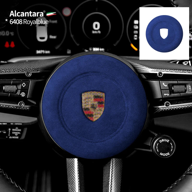 Porsche Alcantara Steering Wheel Cover