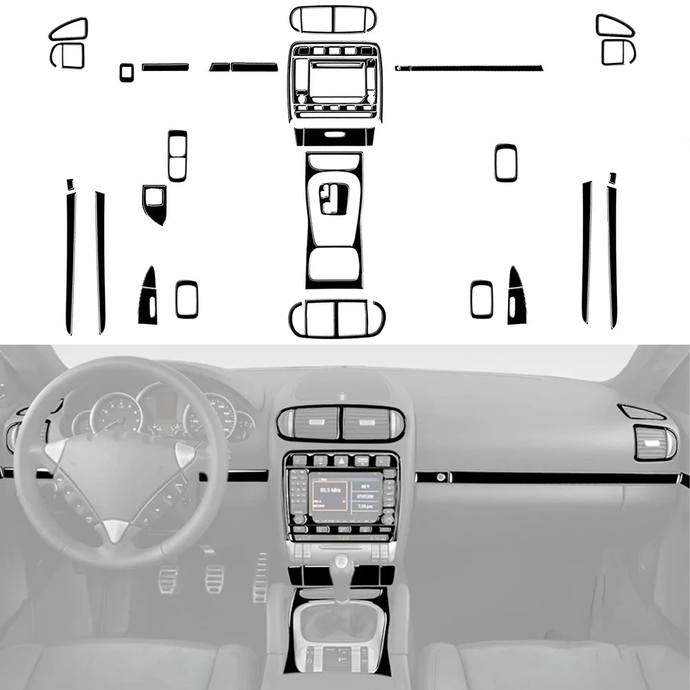 Carbonfaser -Innenausstattungskit für Porsche Cayenne