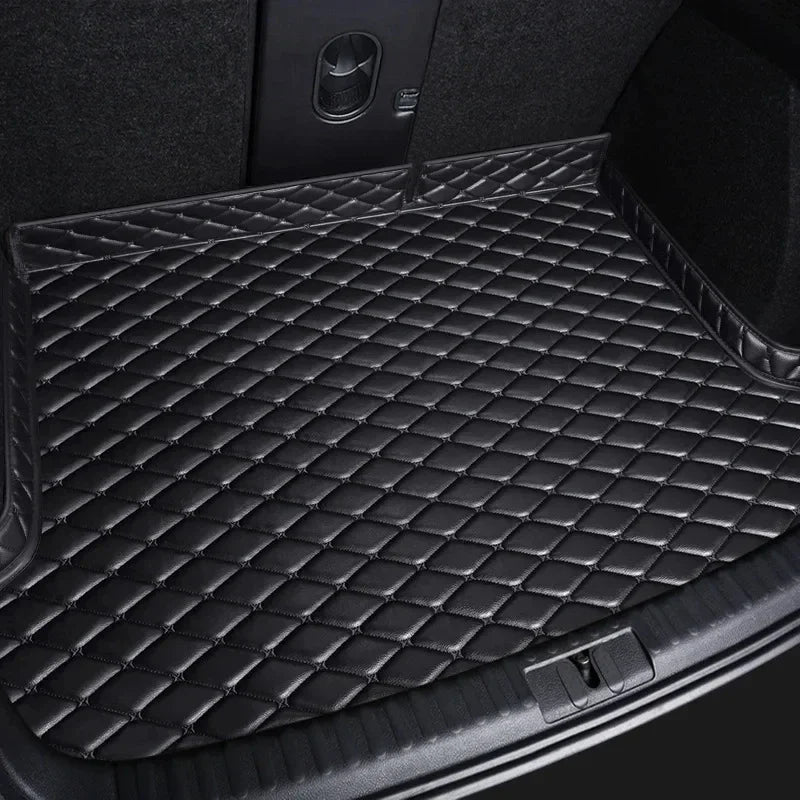 Tapis de sol de voiture en cuir de luxe pour Peugeot 3008