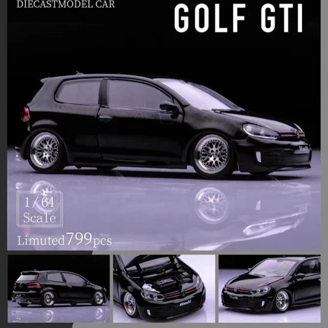 1/64 golf gti mk6 voiture en alliage