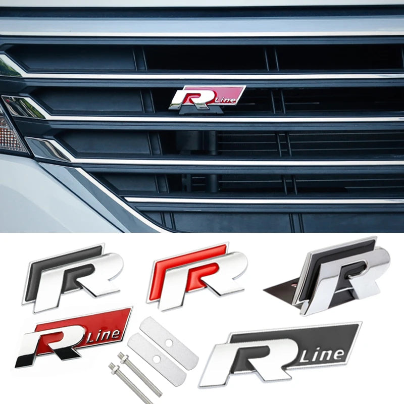 Badge d'emblème Volkswagen R-Line