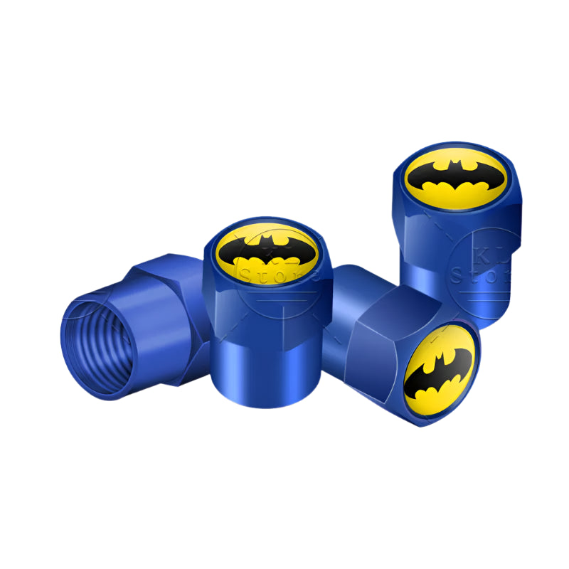 Batman Tire Valve Caps