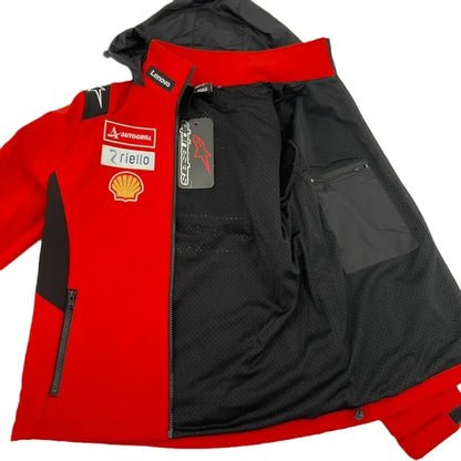 Chaqueta de equipo de fábrica de carreras 