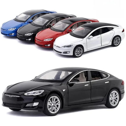 1:32 Tesla Model S 100D SUV Spielzeugautomodell 