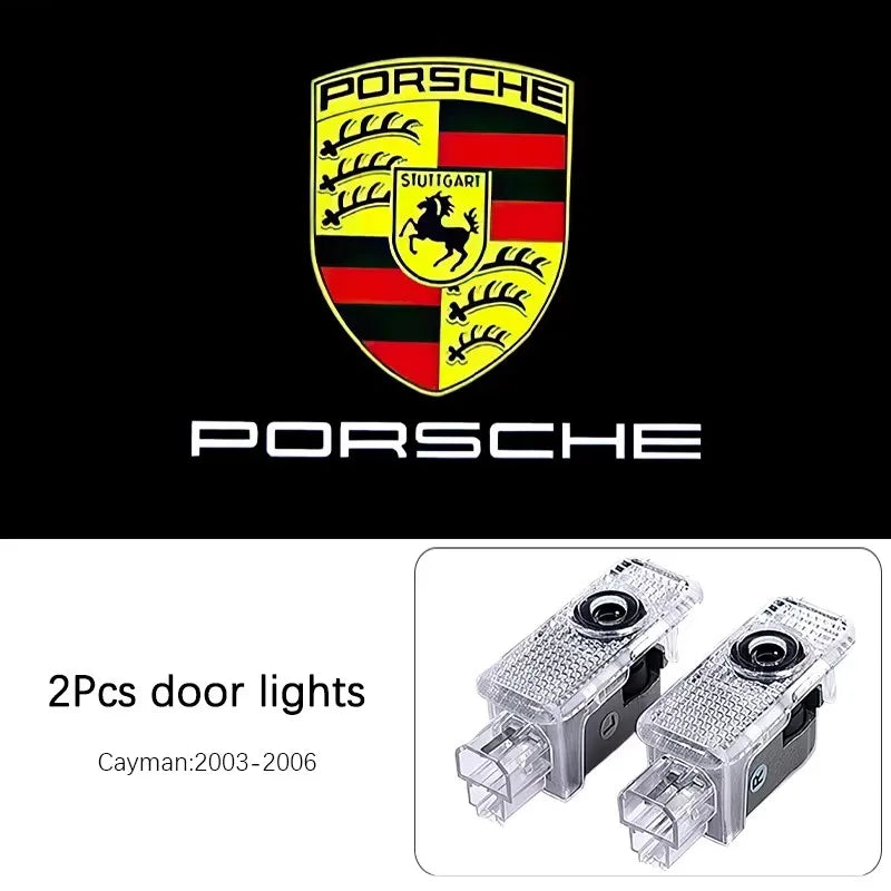 Projección Porsche Bienvenido Luz