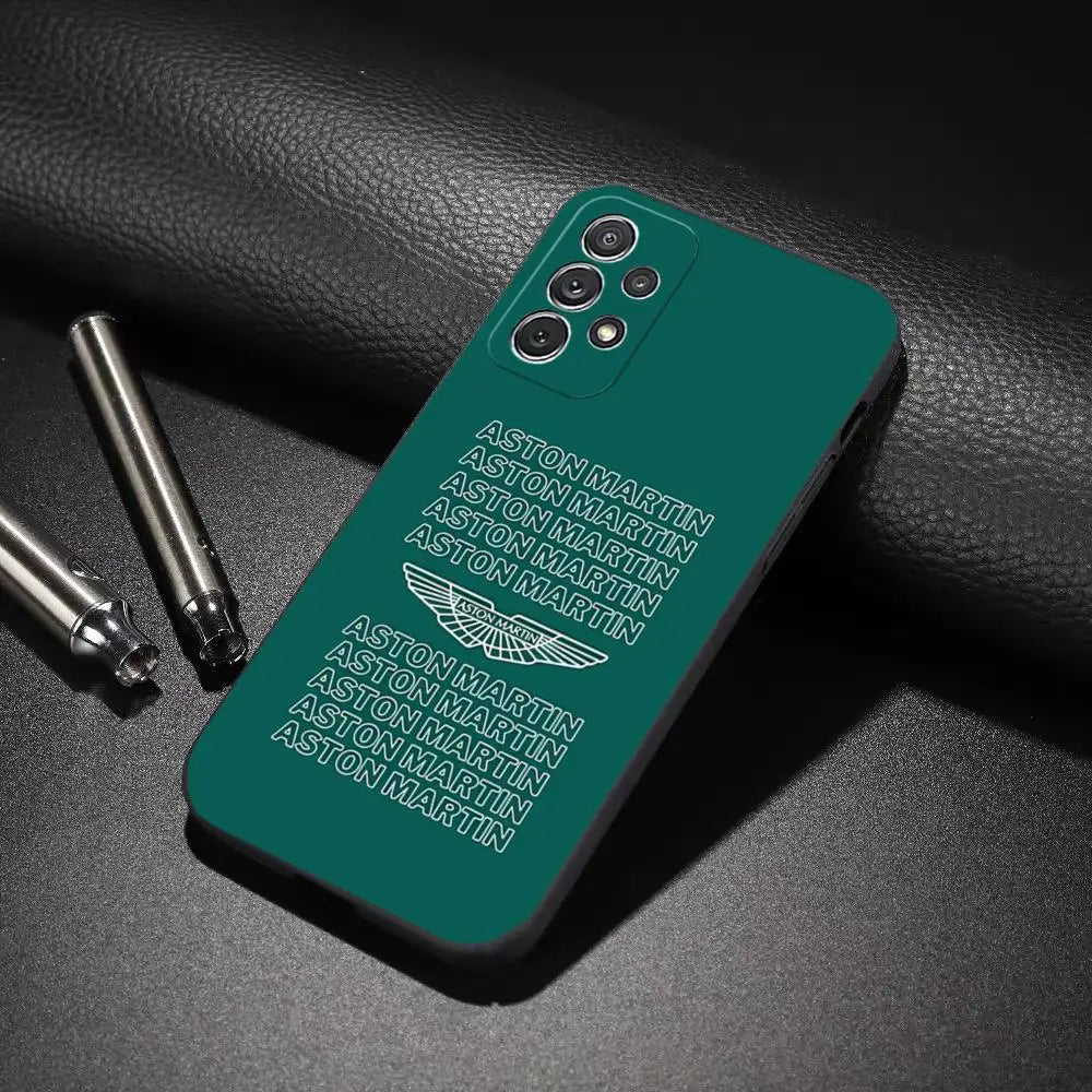 Estuche telefónico Aston Martin F1 para Samsung