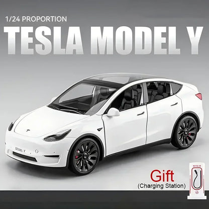 1/24 Skala Tesla Model Y Diecast